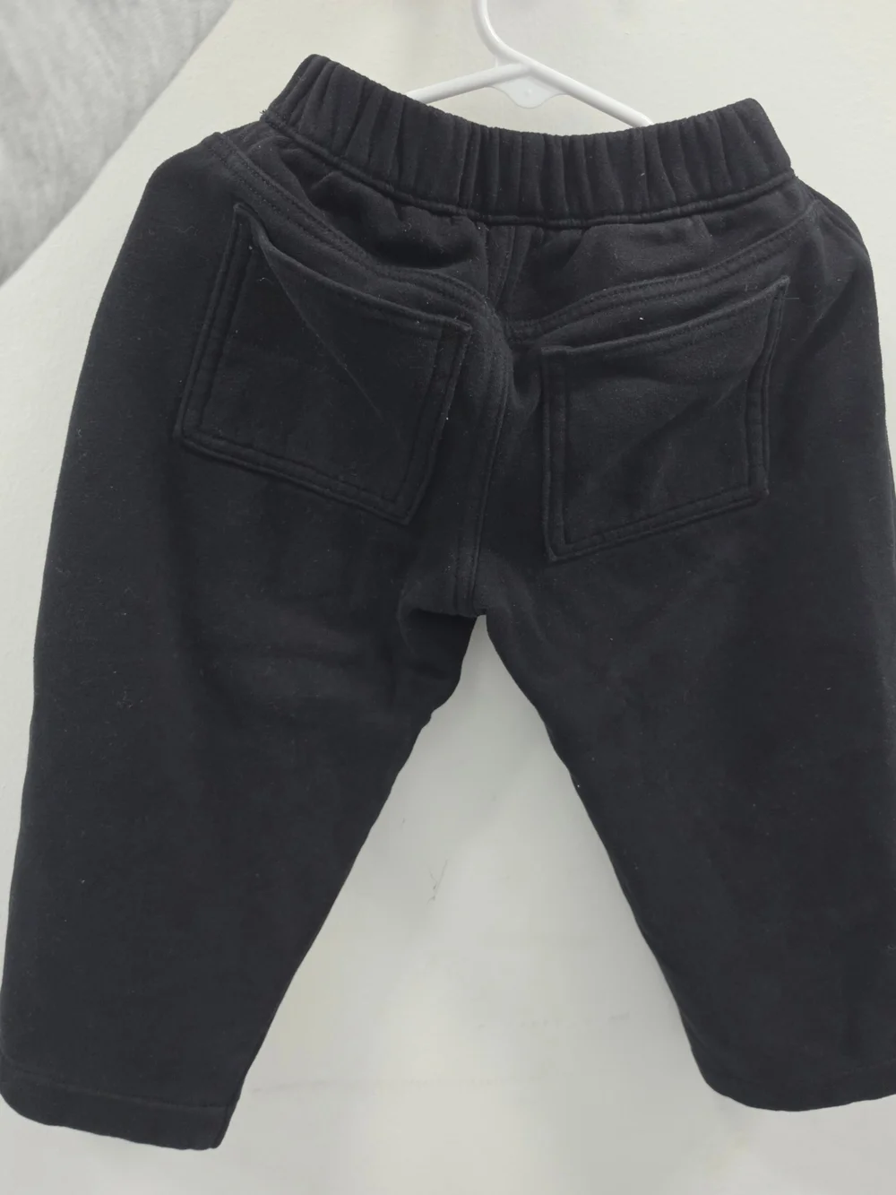 GAP Black Kids Wideleg Sweatpants